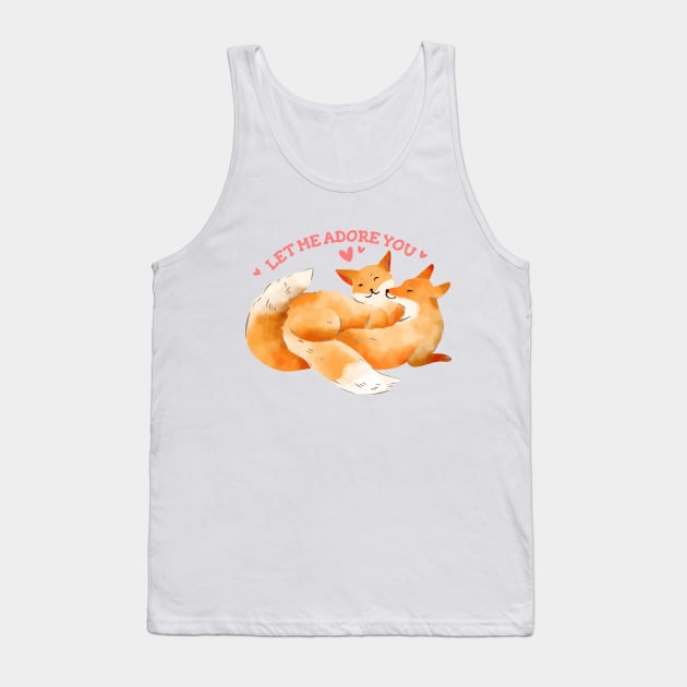 Let me ADORE you Tank Top by XYDstore